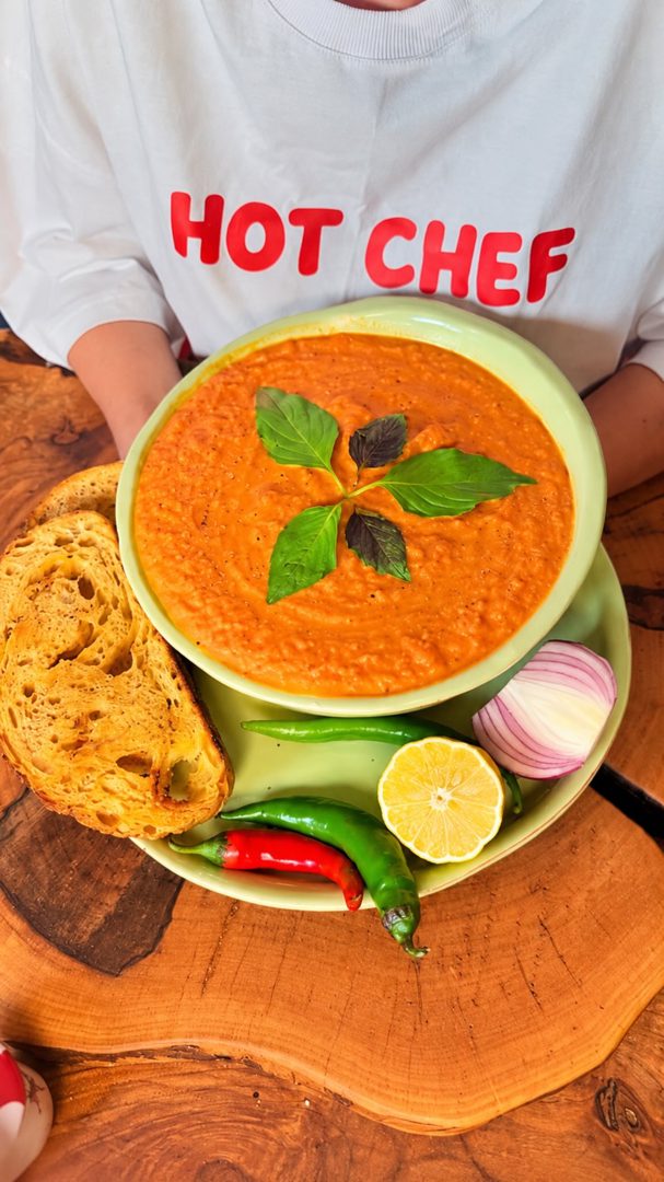 سوپ گوجه‌فرنگی